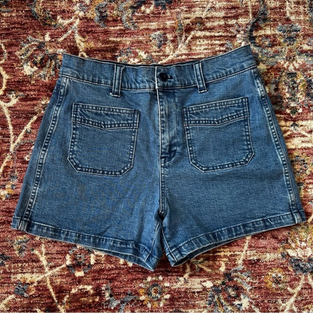 Madewell Blue Jean Shorts